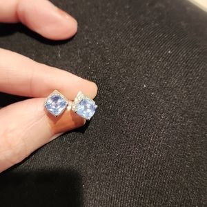 Tanzanite earrings